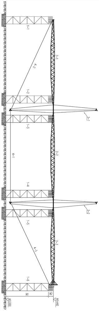 Ultra-large type stretch-draw integral keel structure integration tool and method thereof