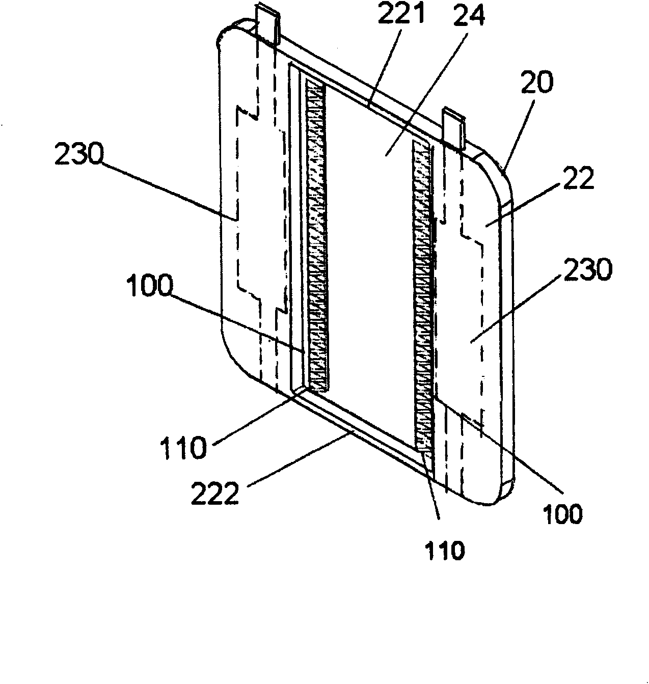 Front open type wafer box with latch and airtight structure