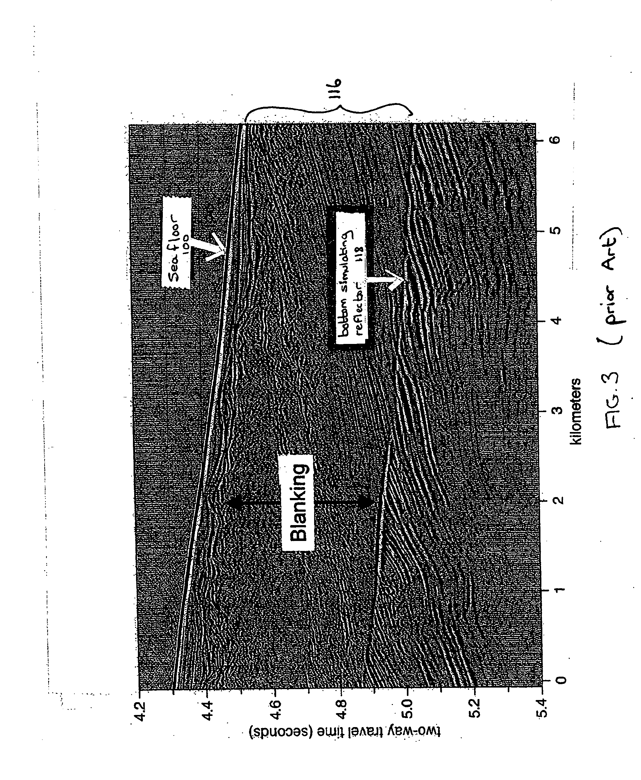Method and apparatus for locating gas hydrate