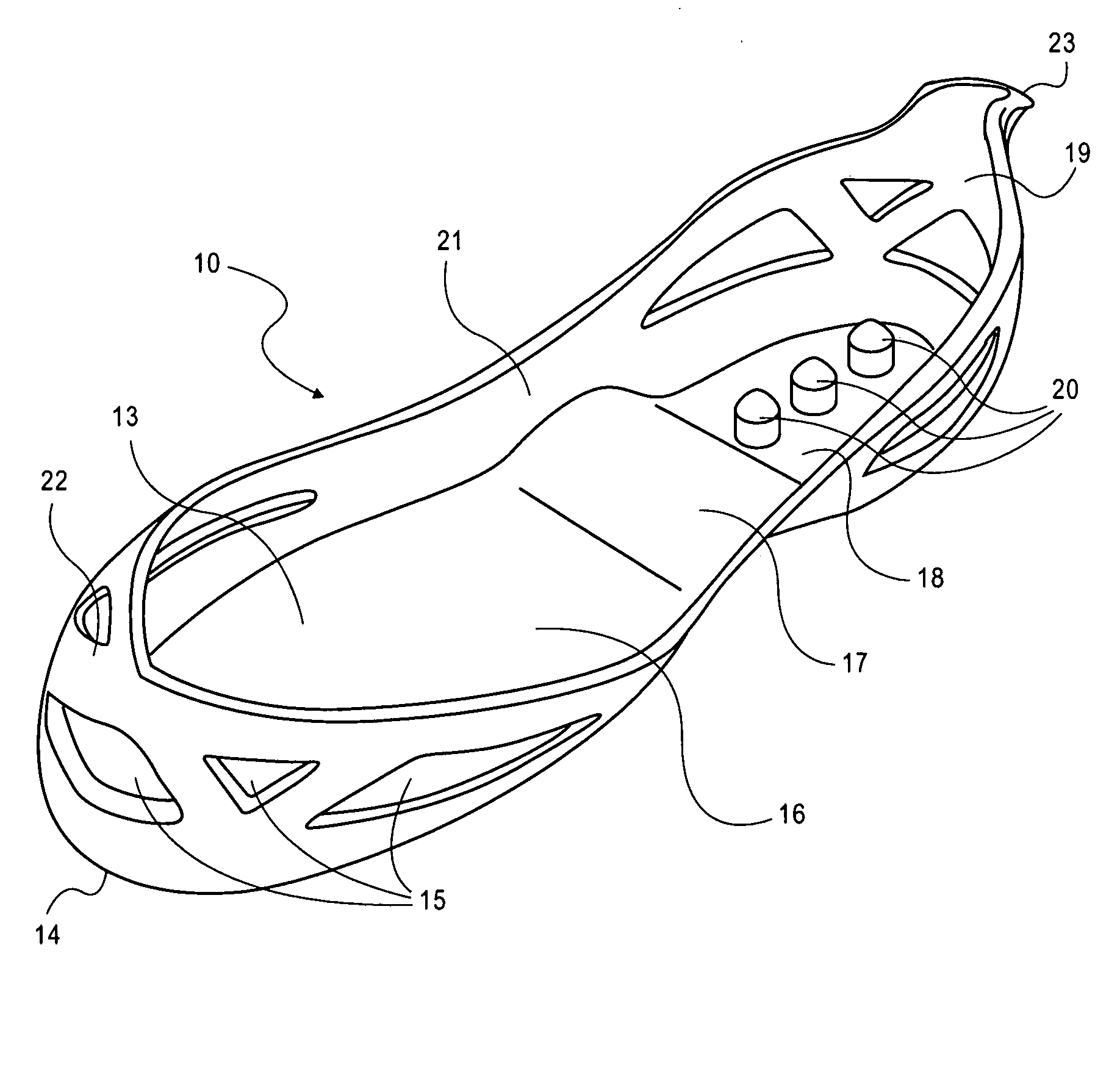 Overshoe for athletic shoes
