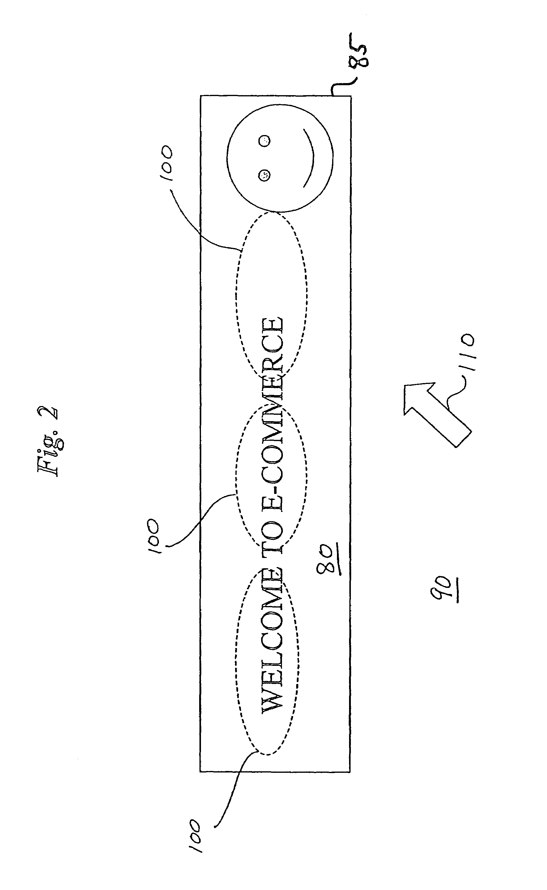 Method and system for creating and displaying images including pop-up images on a visual display