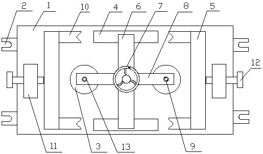 Punching clamp for cam shaft housing