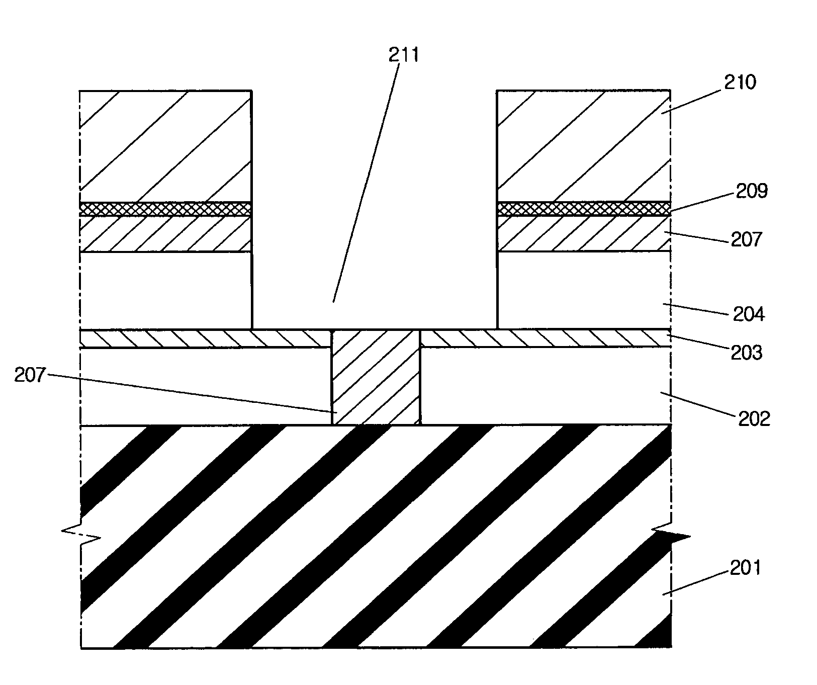 Method for preventing the formation of a void in a bottom anti-reflective coating filling a via hole