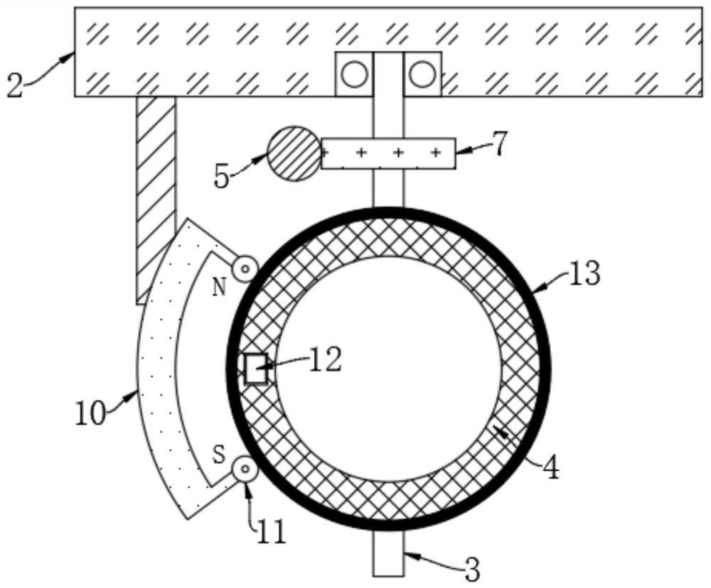 Seawater net cage device capable of preventing attached growth of algae and using method of seawater net cage device