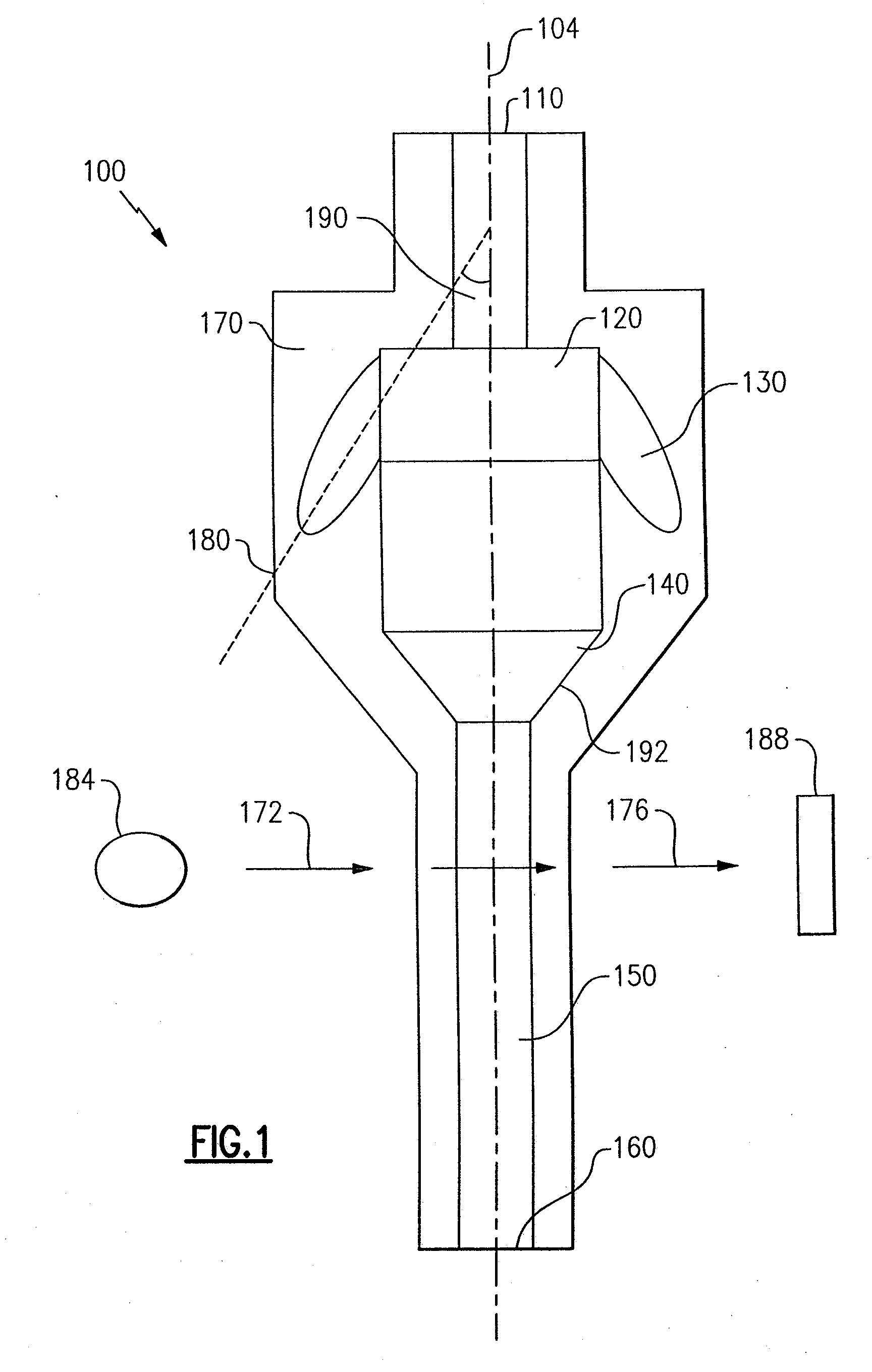 Particle agglutination in a tip