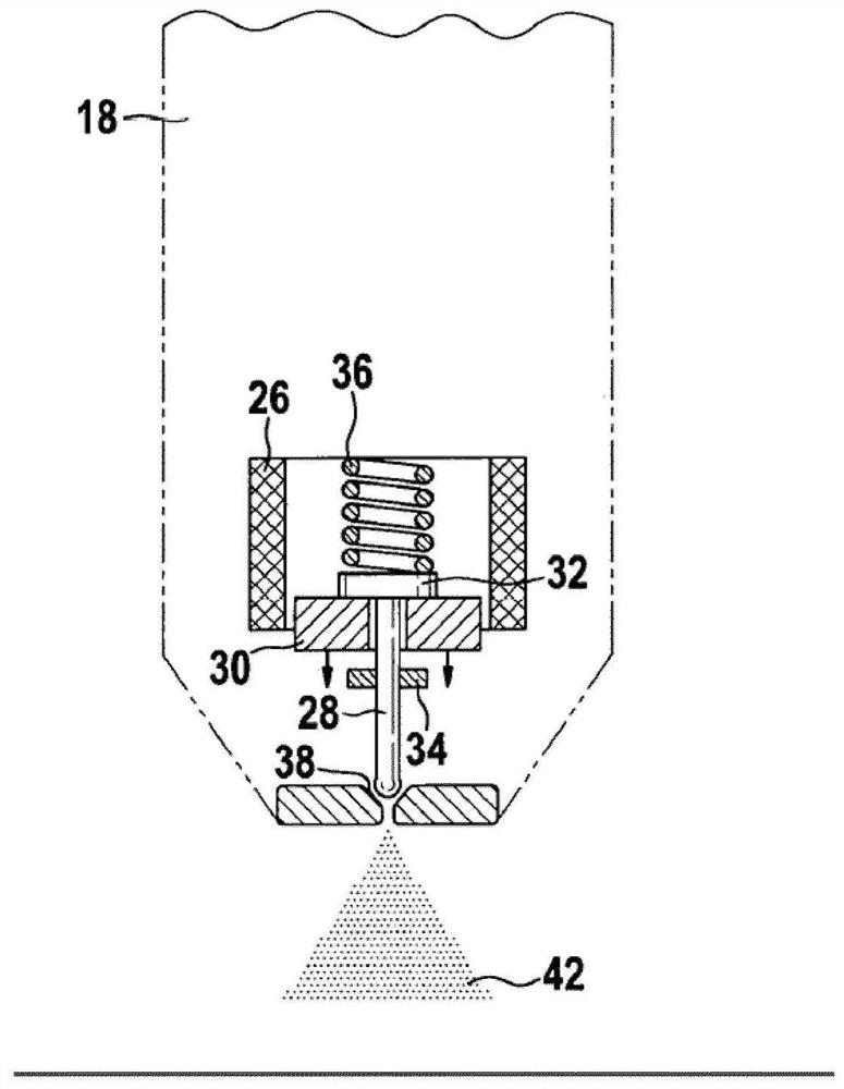 Injection valve for injecting a fluid, use of an injection valve and method for producing an injection valve