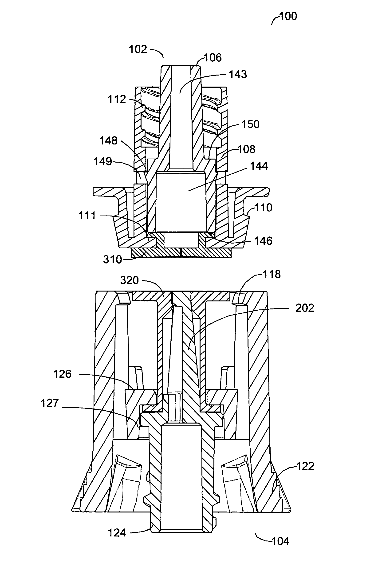 Reconnectable disconnect device for fluid transfer line