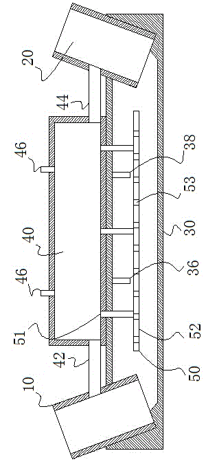 Method for producing methane by virtue of dual-tube passage-type methane generation device with biogas slurry convective stirring function