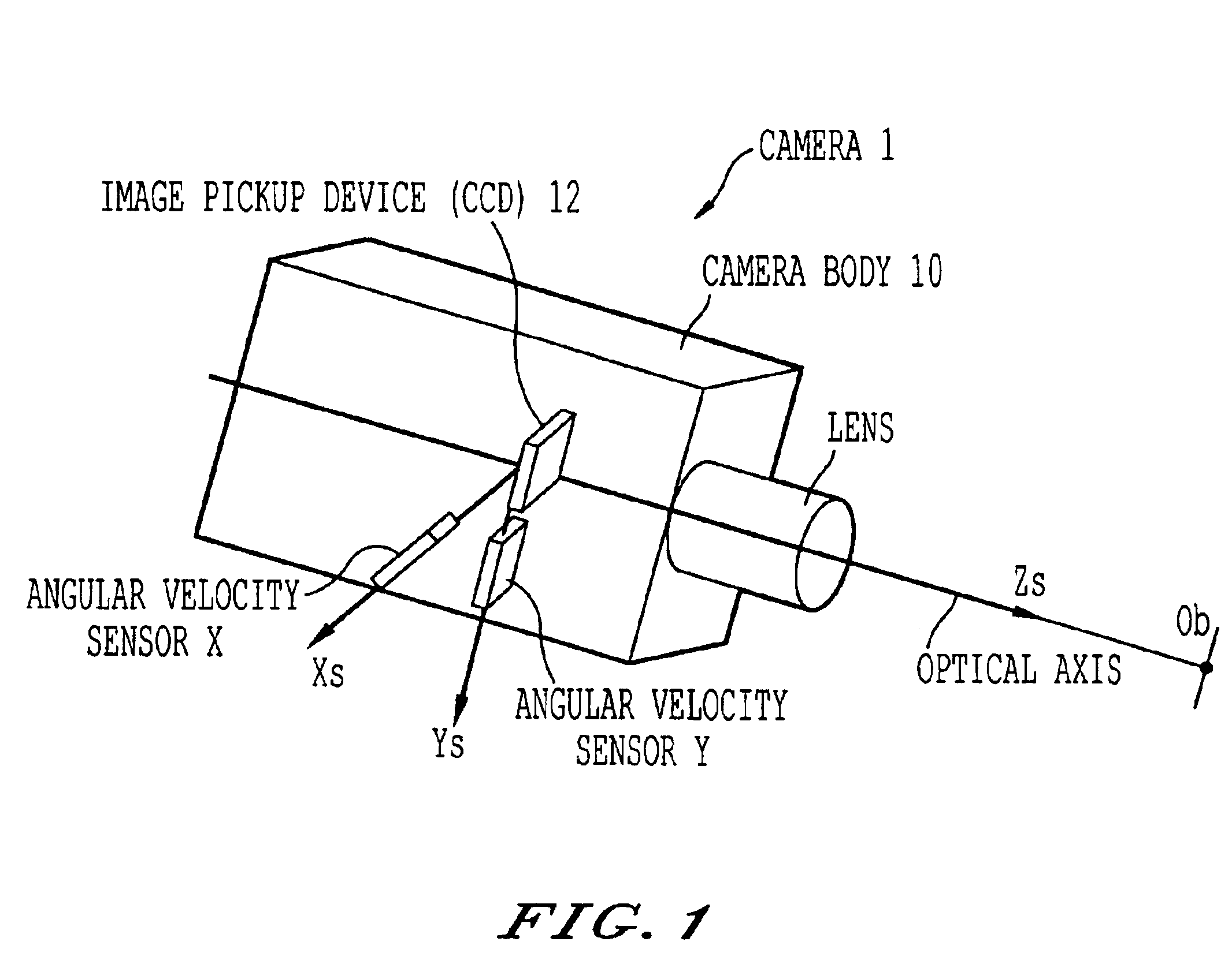 Apparatus and system for correction based upon detecting a camera shaking