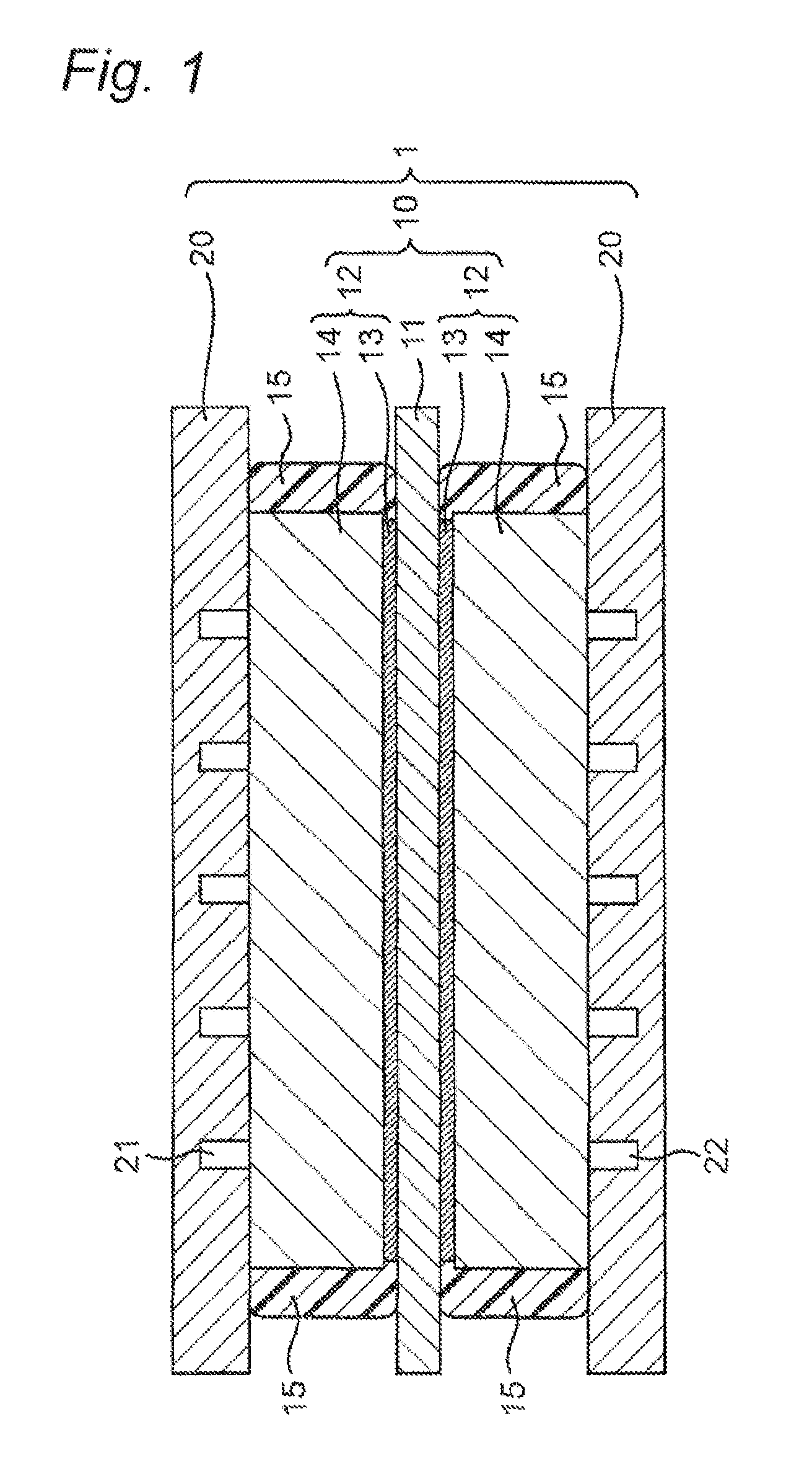 Gas diffusion layer for fuel cell, manufacturing method therefor, membrane electrode assembly, and fuel cell