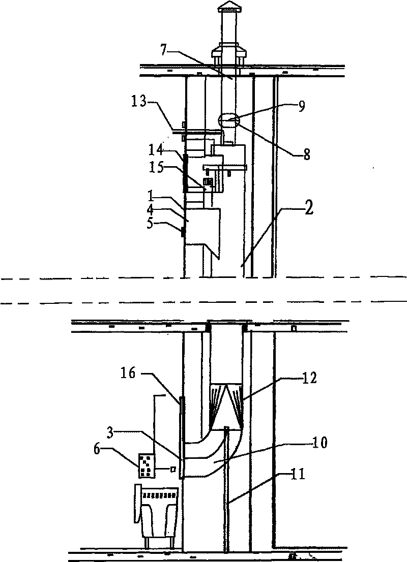 Dirt bedding and clothing collecting device