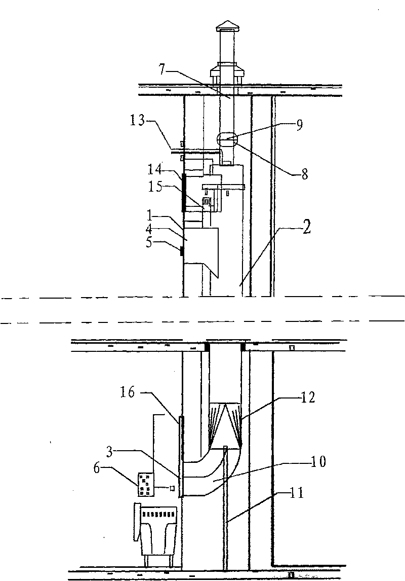 Dirt bedding and clothing collecting device