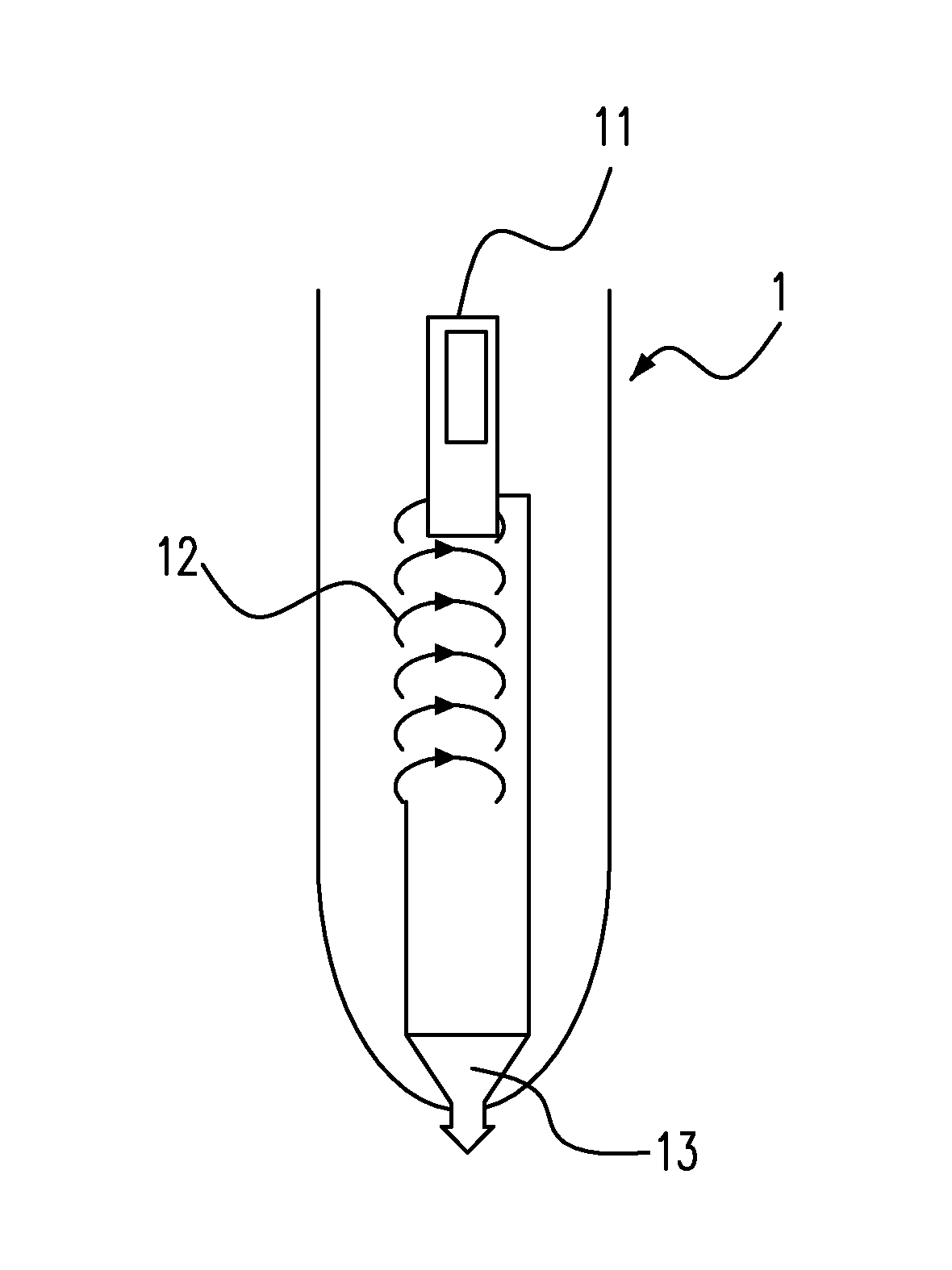 Projective capacitive stylus and controlling method thereof
