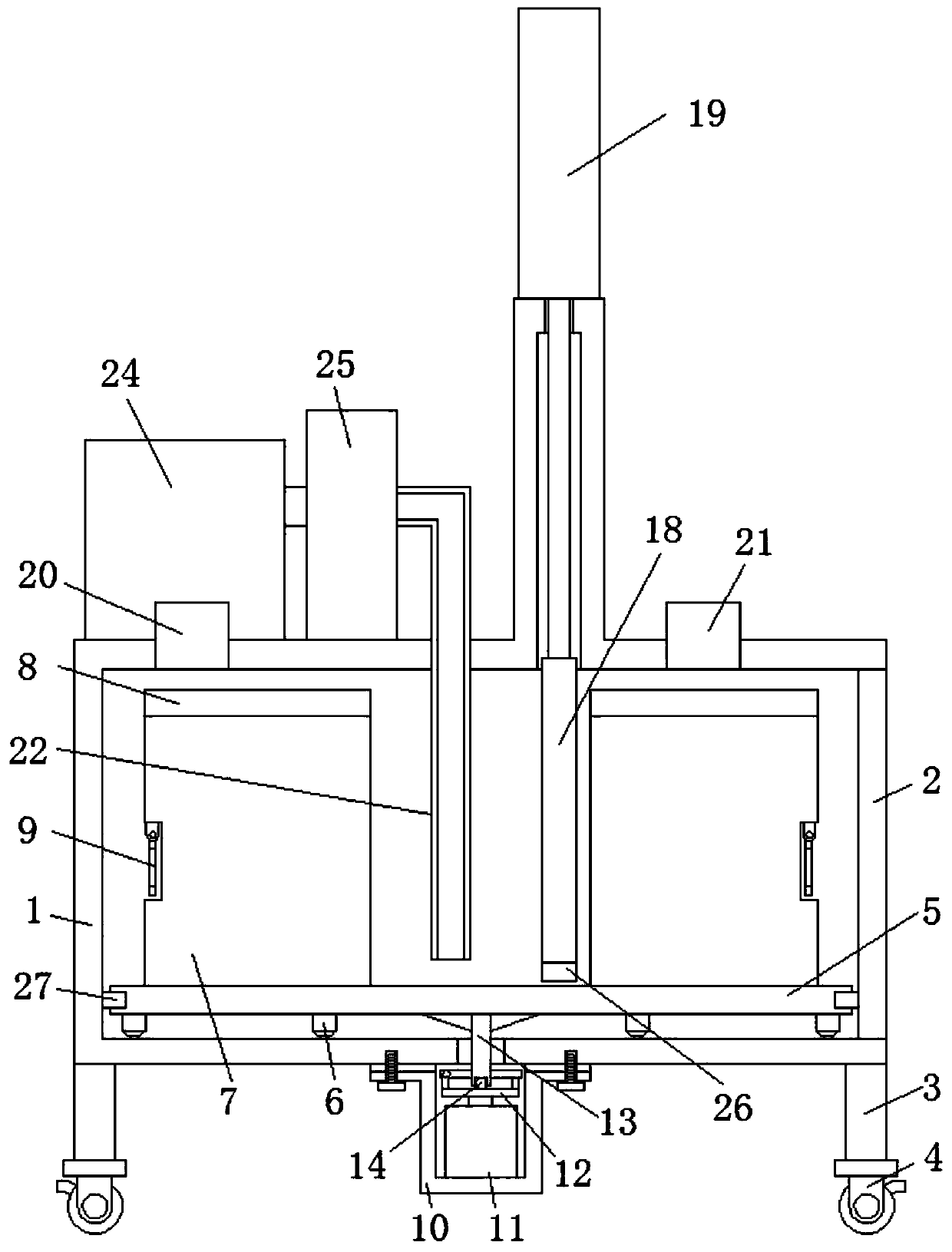 Novel corrosion-resistant storage device for chemical raw materials