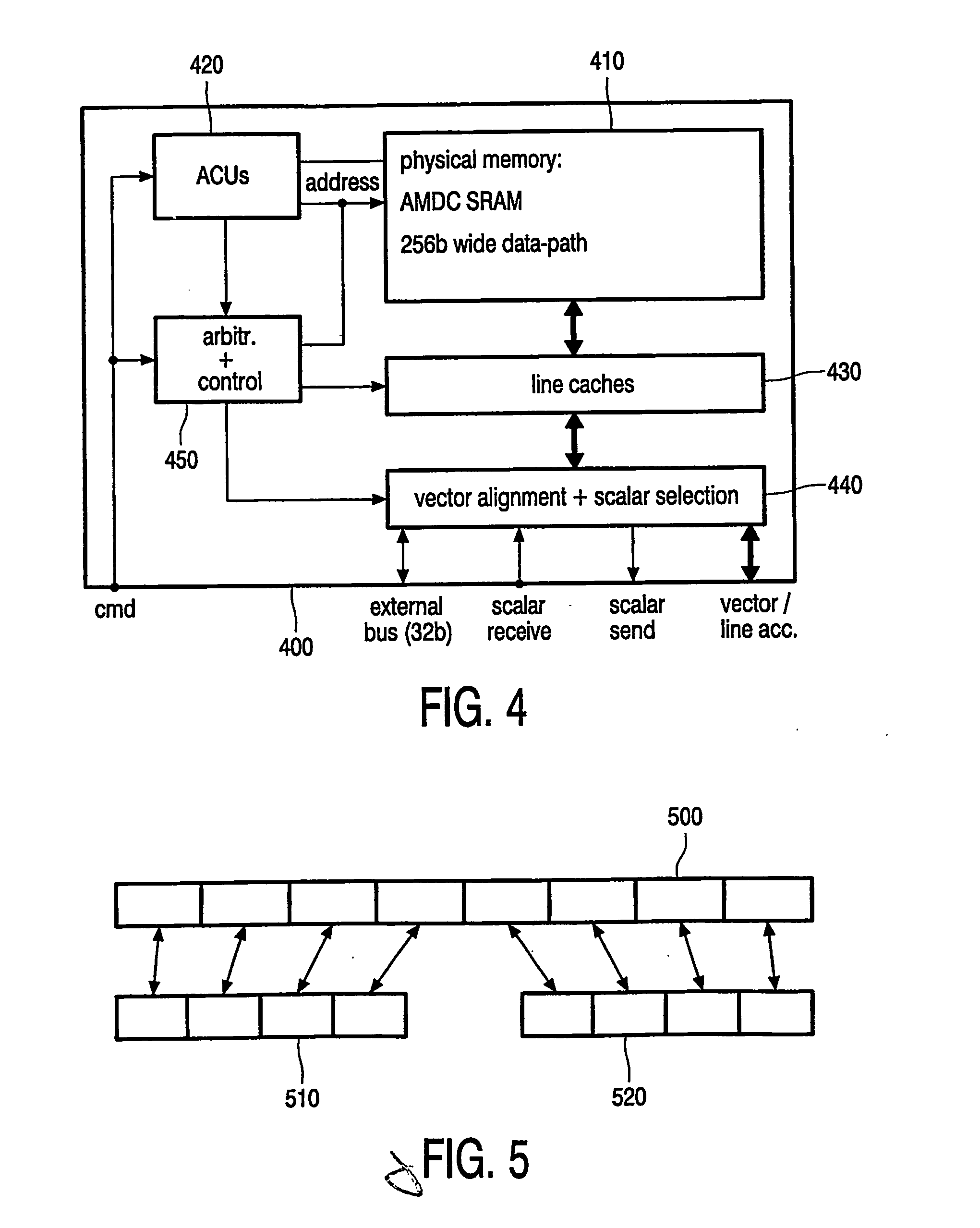 Address generation unit for a processor