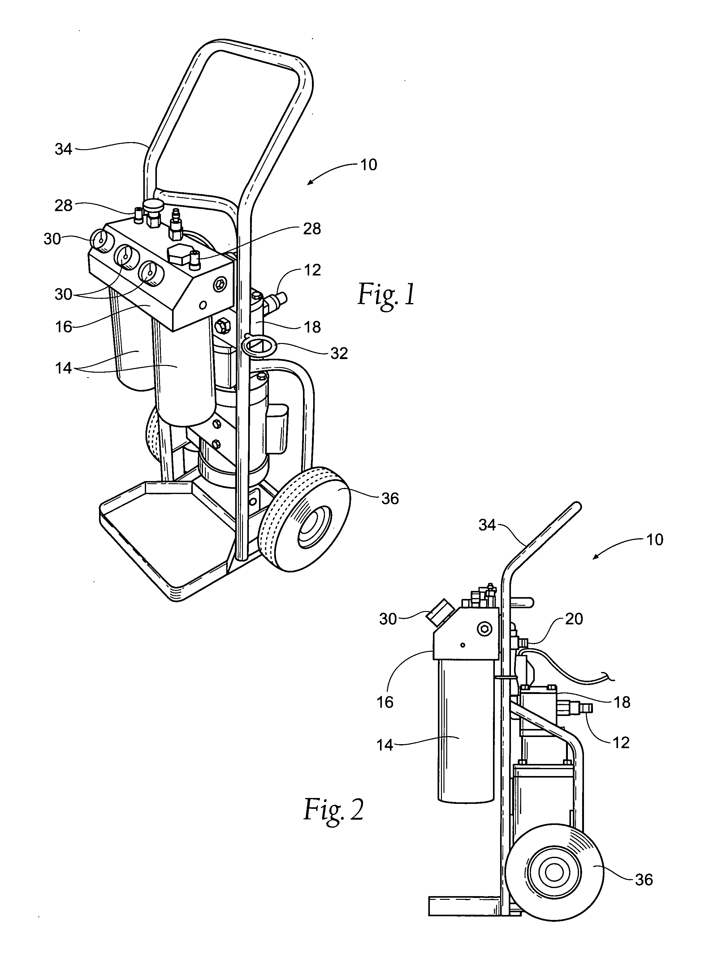 Portable Lubricant filtration system and method