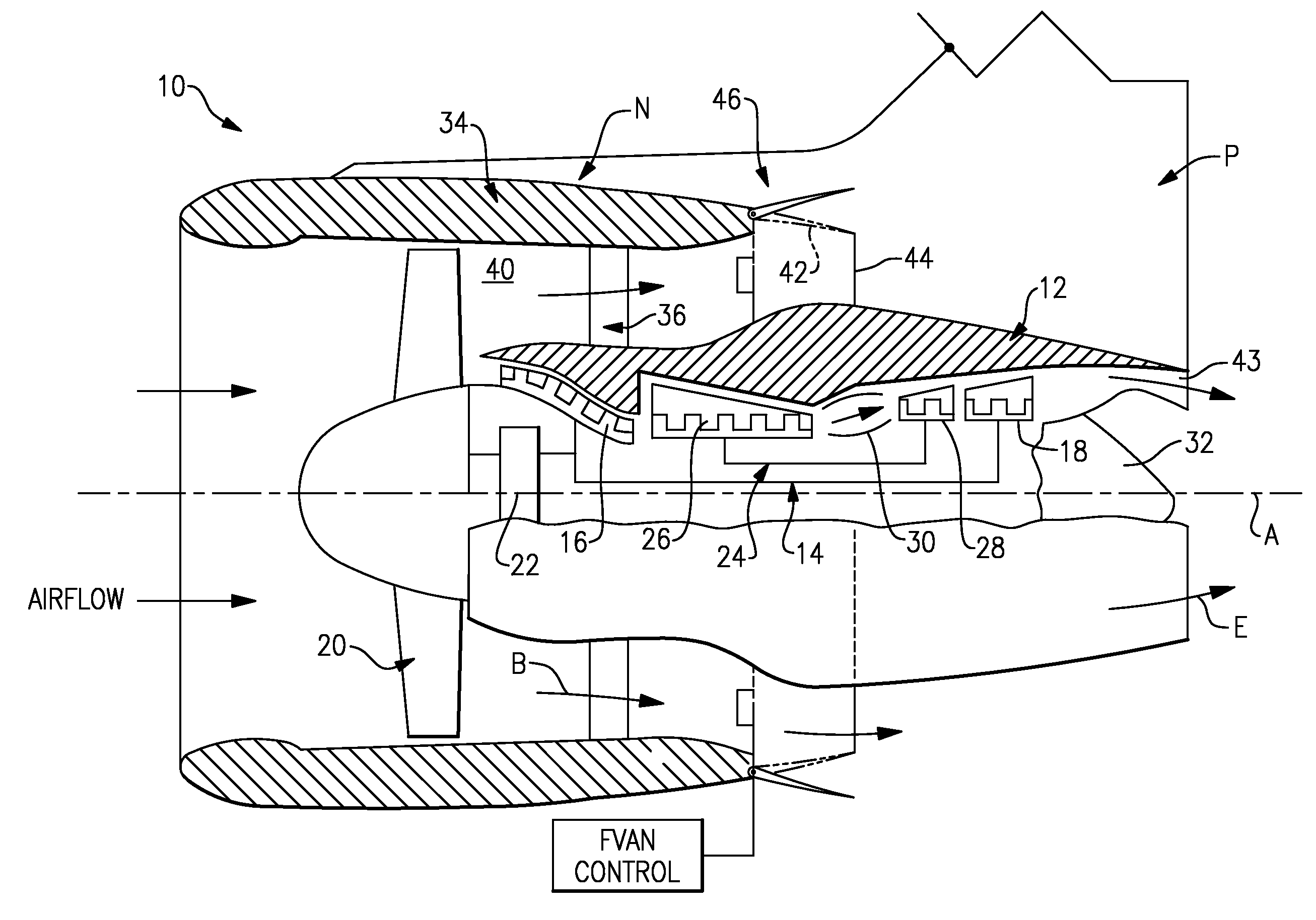 Fan Variable Area Nozzle for a Gas Turbine engine Fan Nacelle with Cam Drive Ring Actuation System