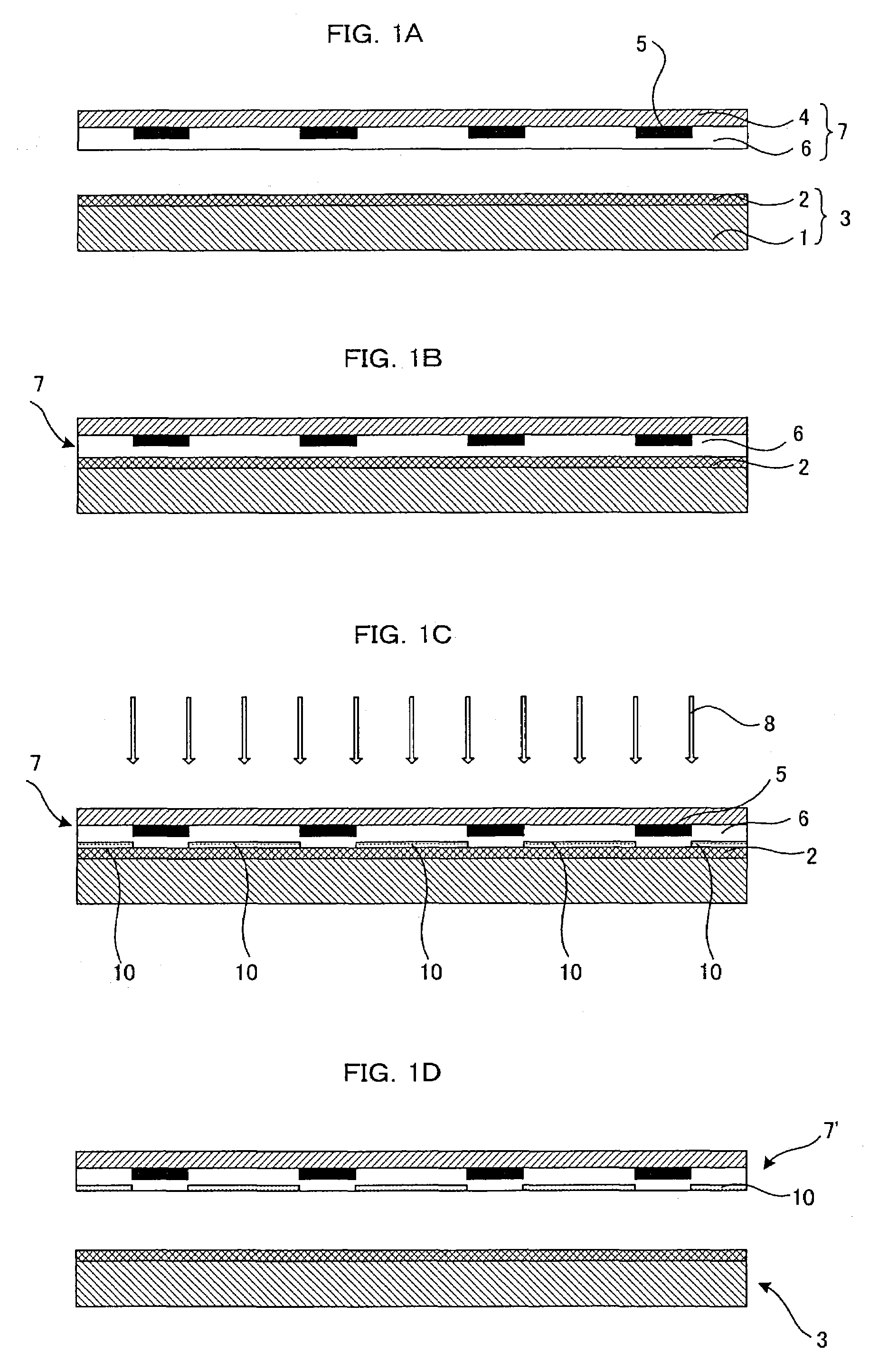 Methods for producing pattern-forming body