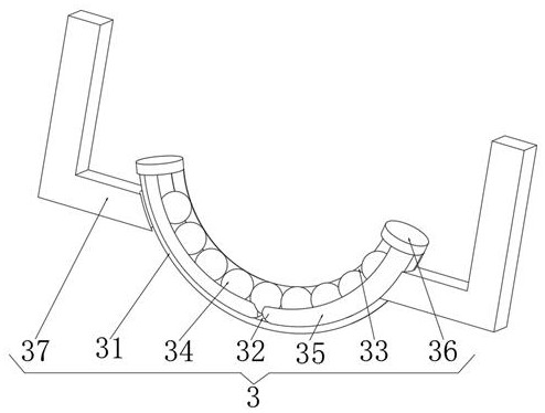 Underground alternating current charging pile adopting hanging type structural design