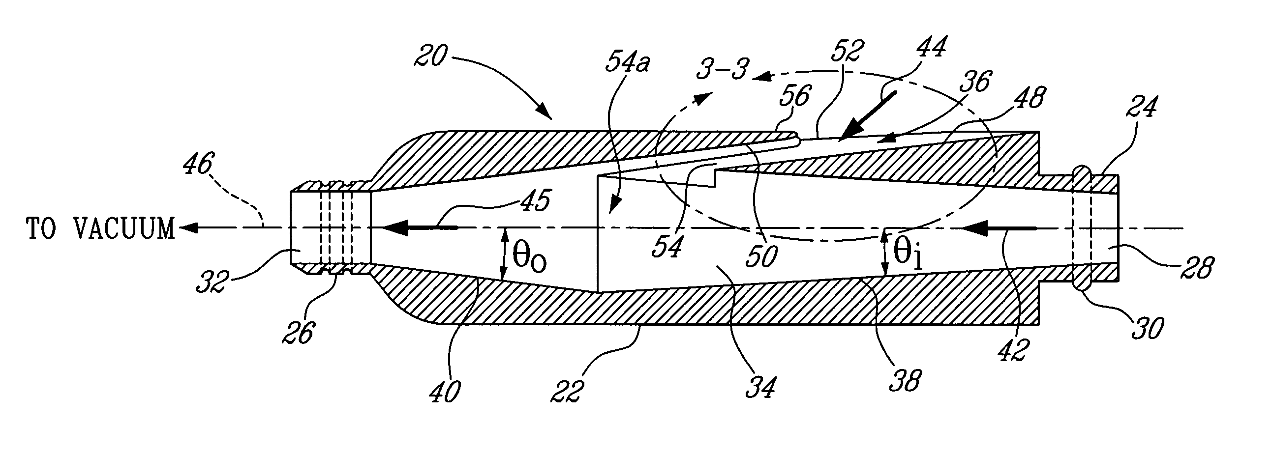 Low-noise vacuum release suction device and controllable aspirator using same