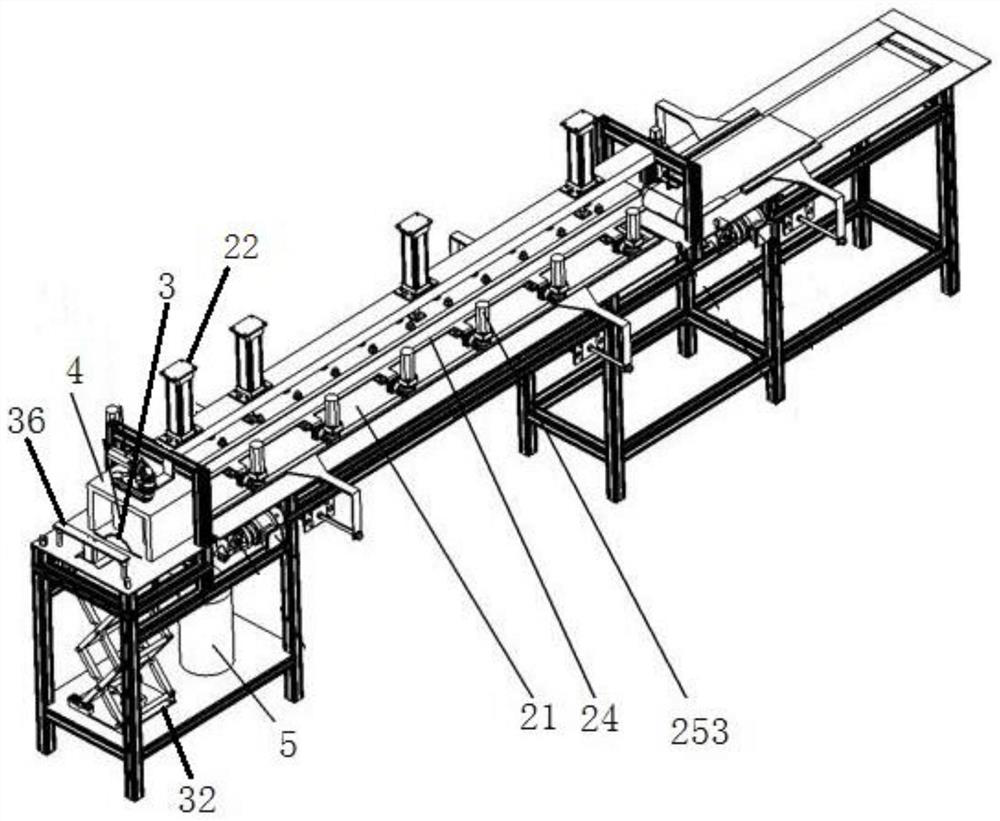 A multi-size automatic fixed-pitch forming wood finger jointing machine