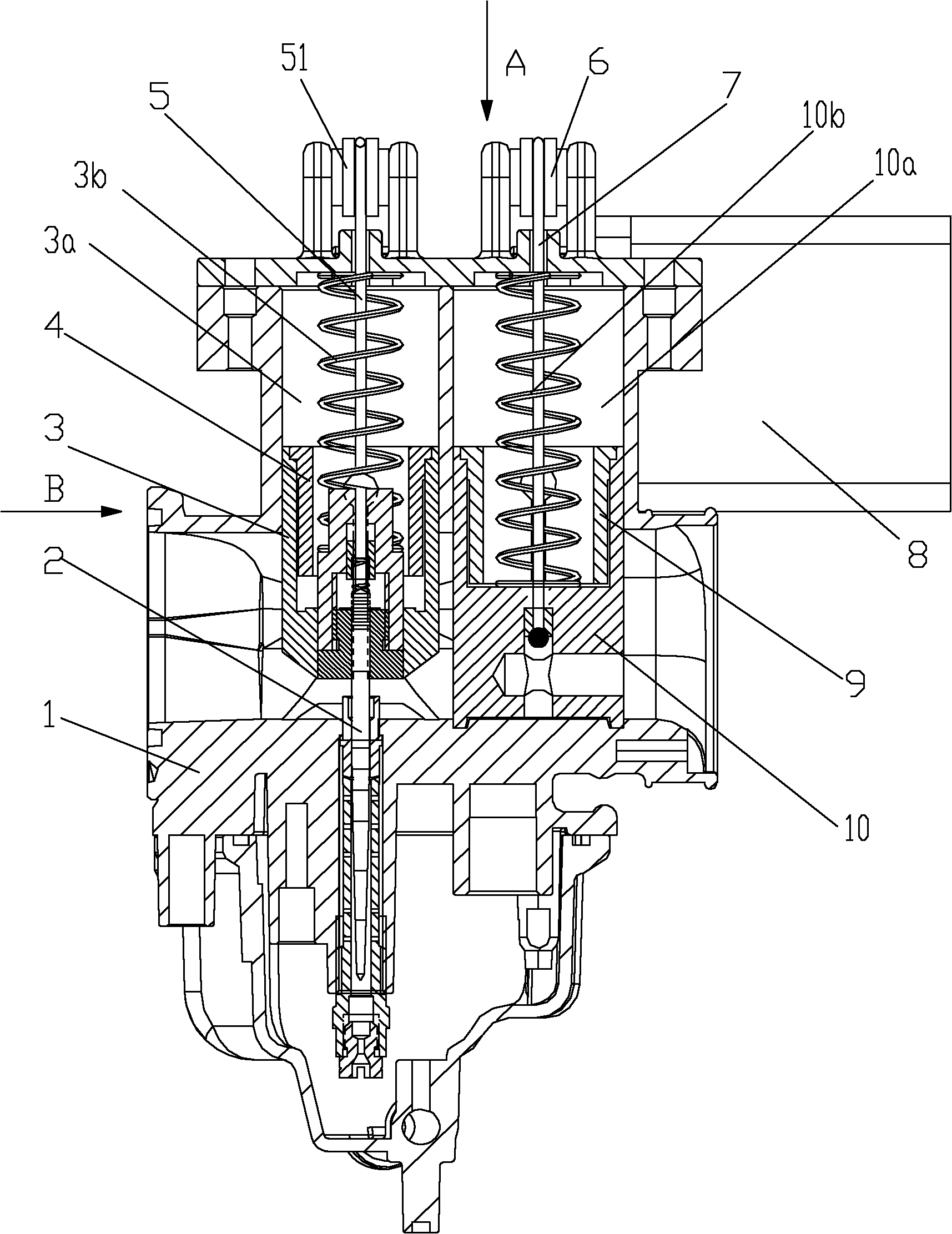 Electronic control transmission sensing fine turning intelligent oil feeder