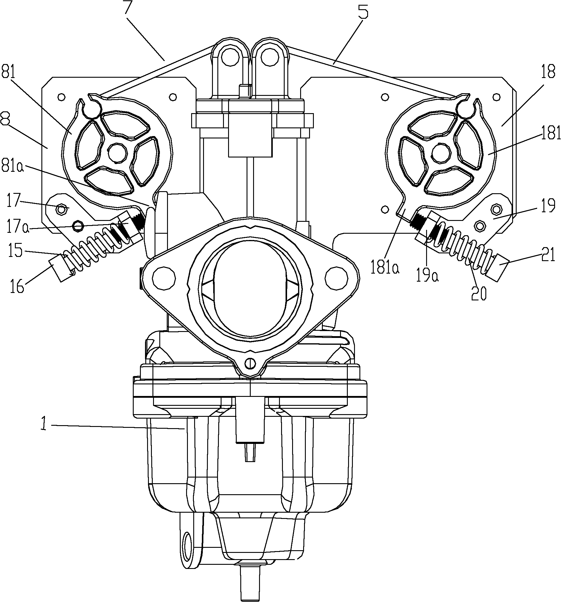 Electronic control transmission sensing fine turning intelligent oil feeder