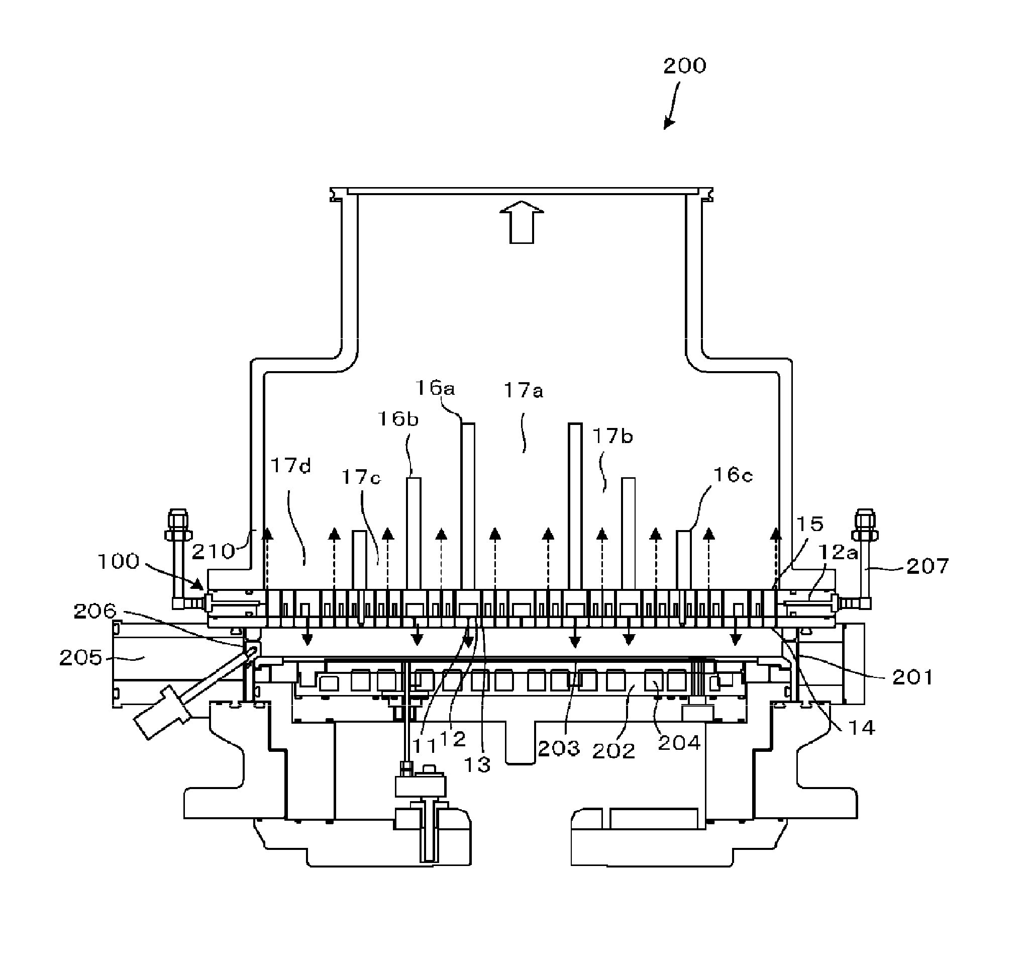 Plasma processing apparatus and shower head