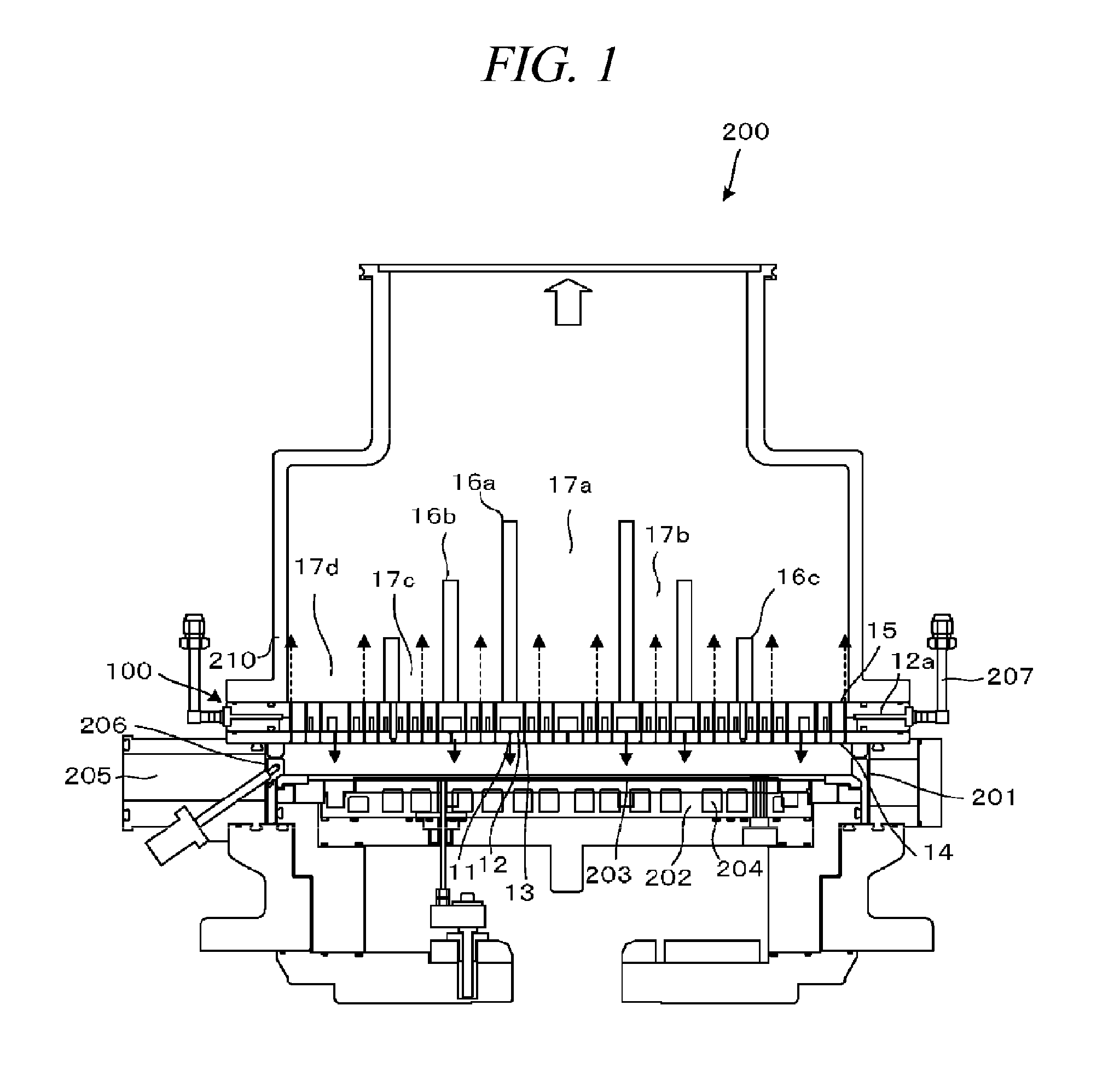 Plasma processing apparatus and shower head