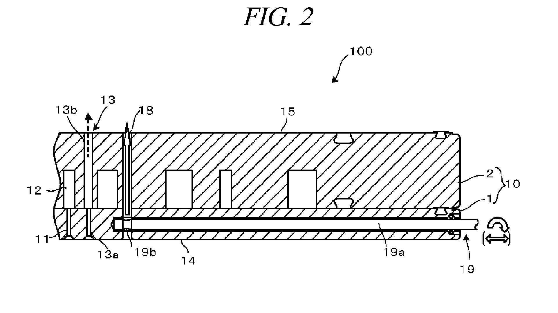 Plasma processing apparatus and shower head