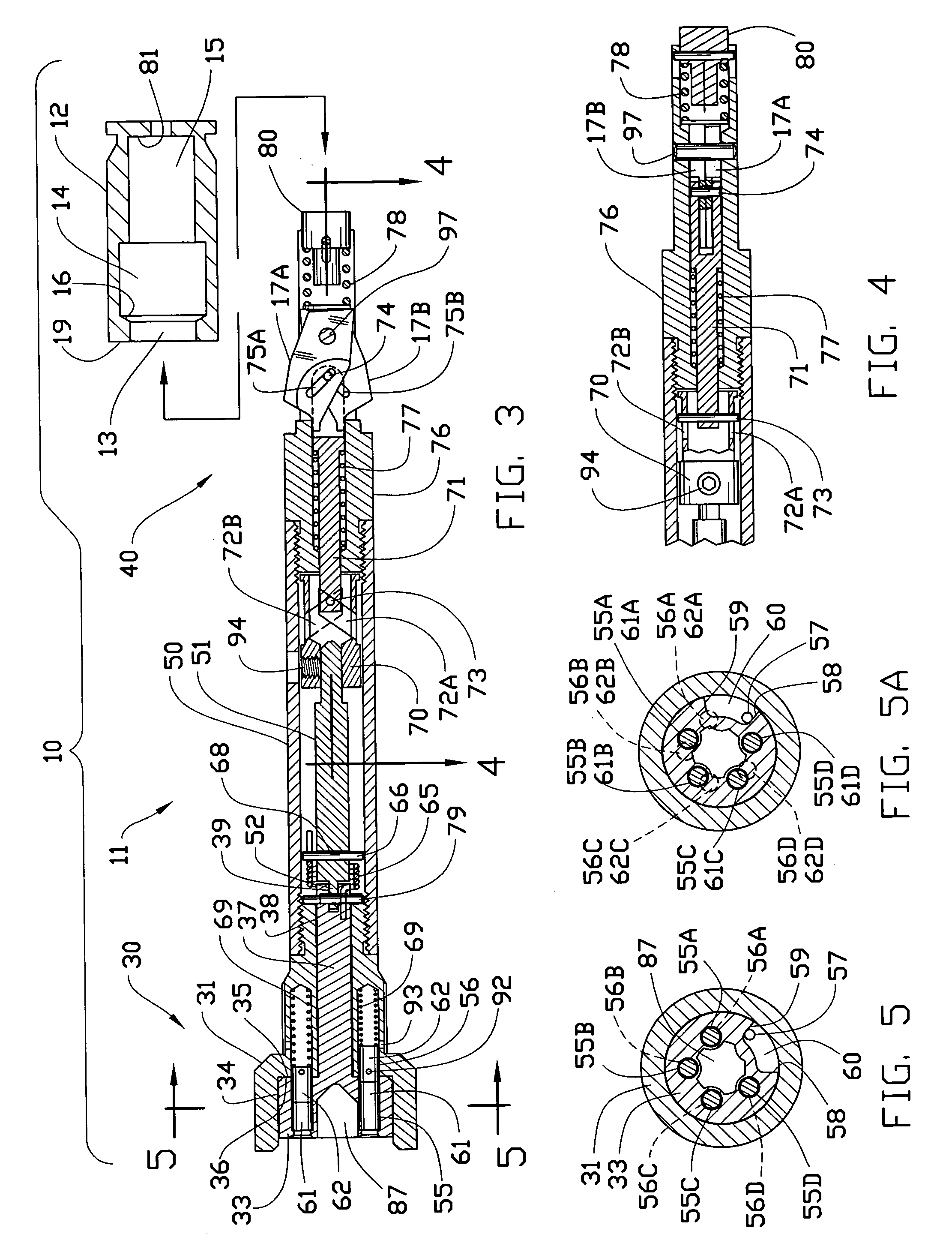Auto-eject gun-lock device with ring-mounted key
