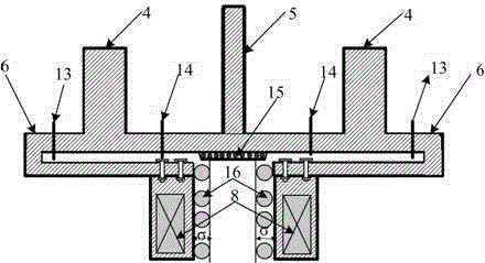 Mechanically coupled magnetic levitation fan yaw system
