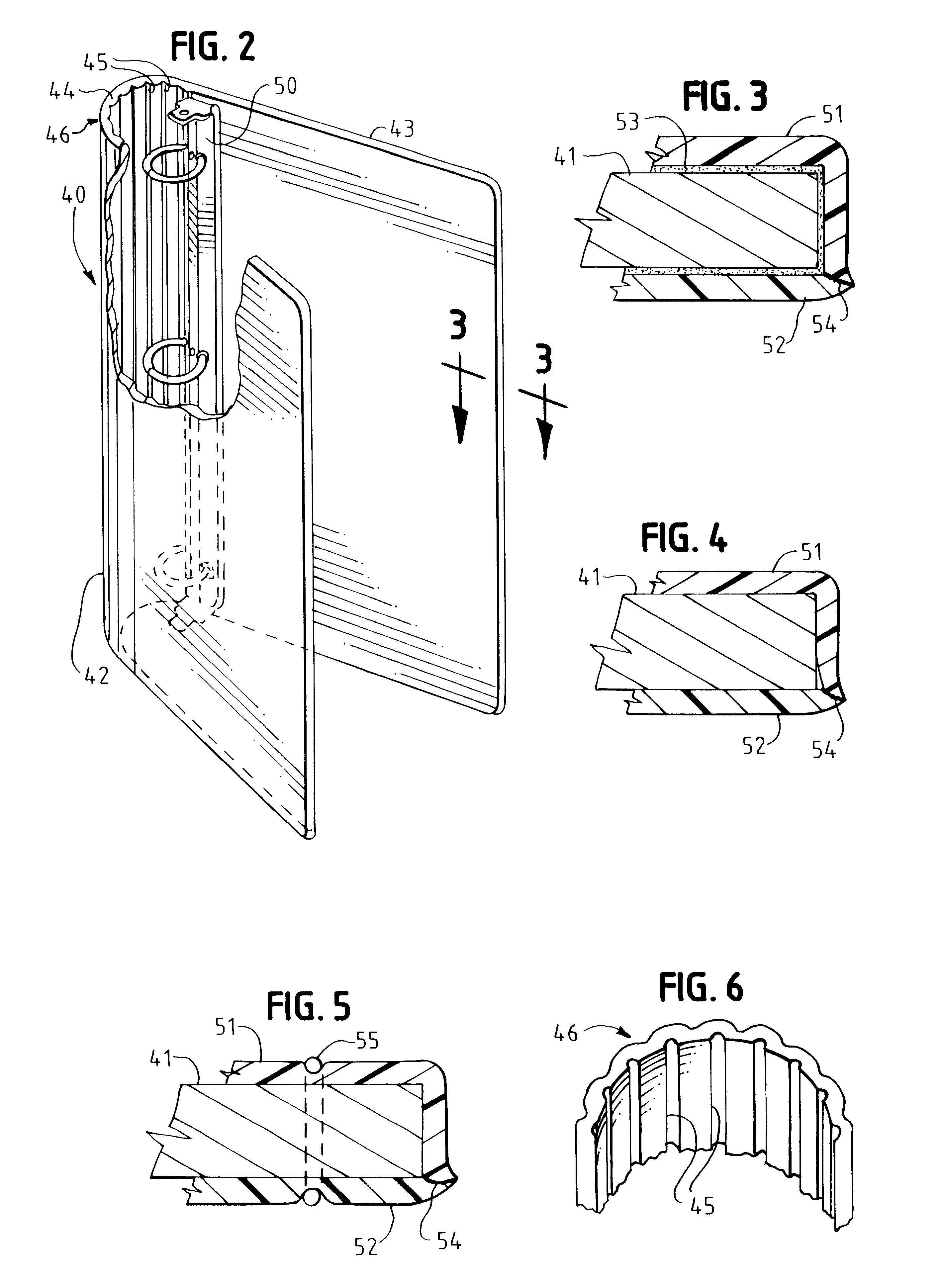 Unibody binder and the process of making the binder