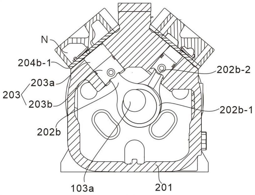 CO2 refrigeration piston compressor with turbine expansion mechanism