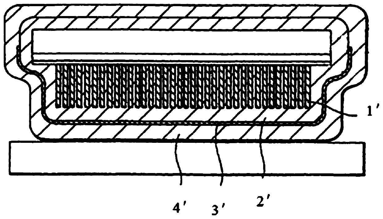 X-ray flat panel detector and preparation method thereof