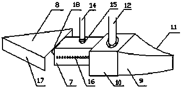 A device for using soil sterilizing insecticide