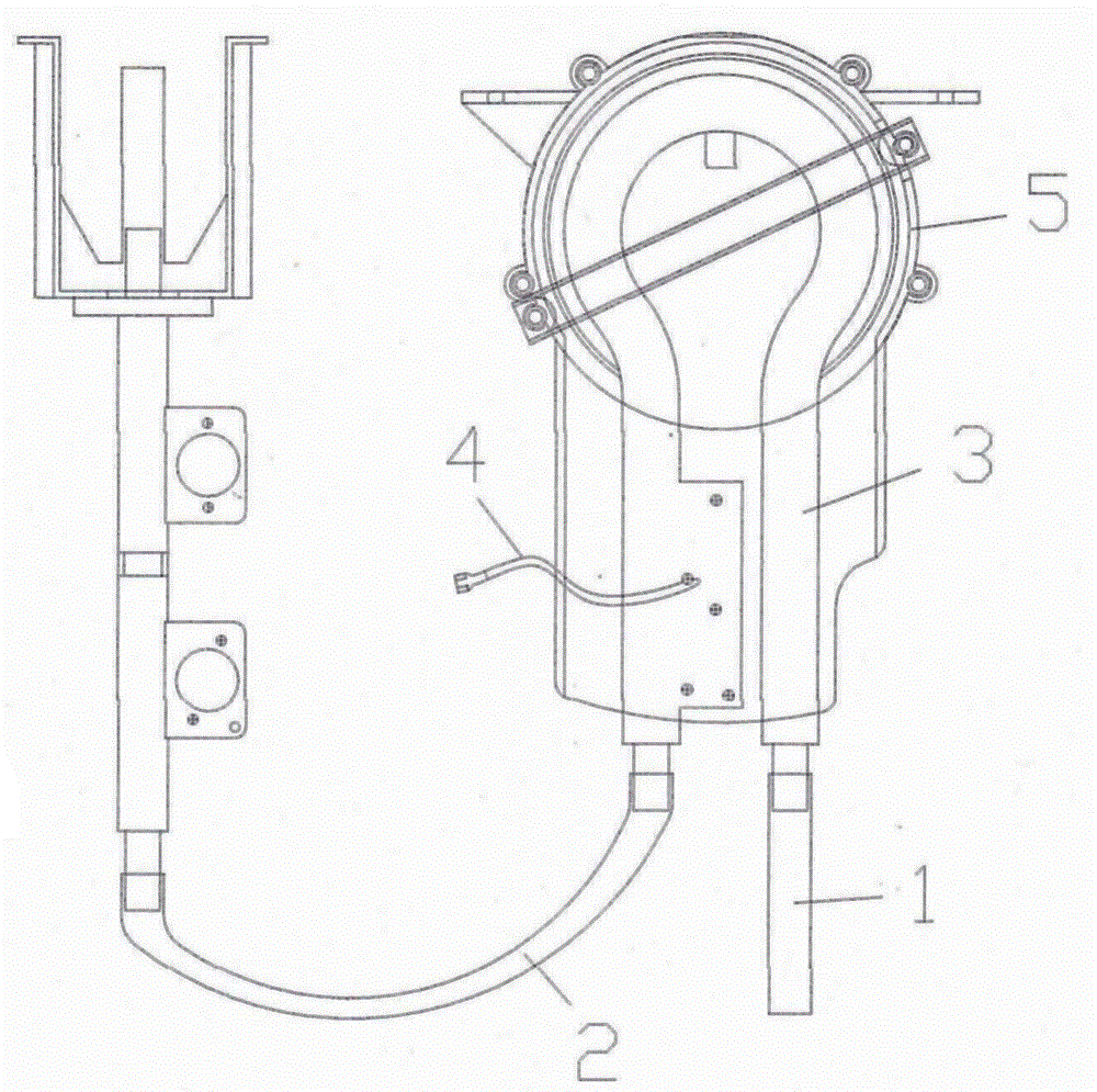 Plug-and-play drinking water heating device