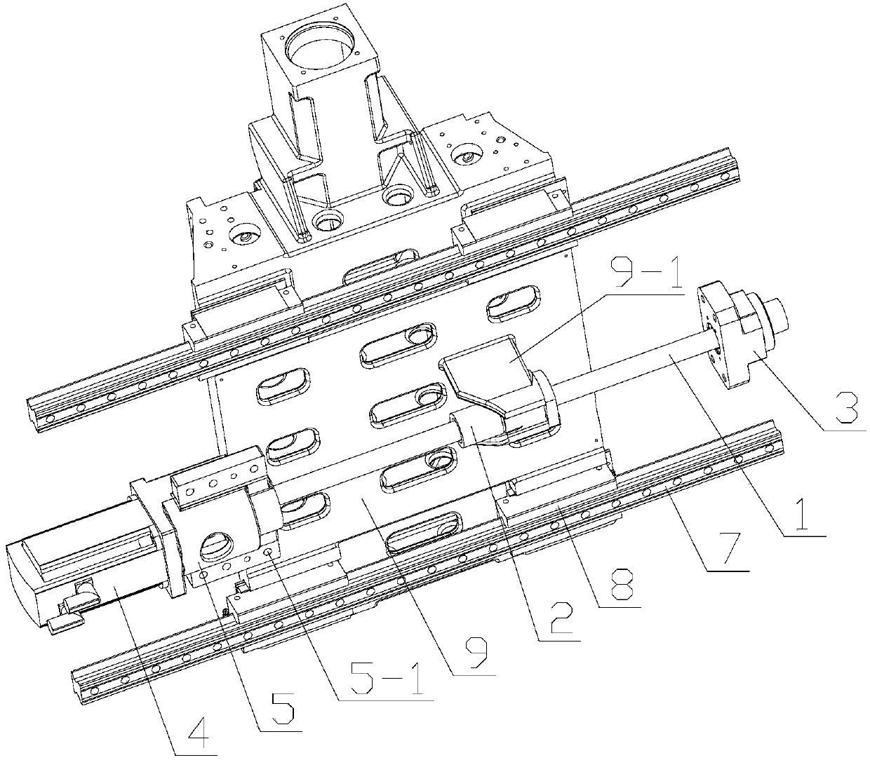 Assembly method of transmission shaft structure