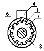 Connecting and grouting sleeve for assembled prefabricated member steel bars and construction method thereof