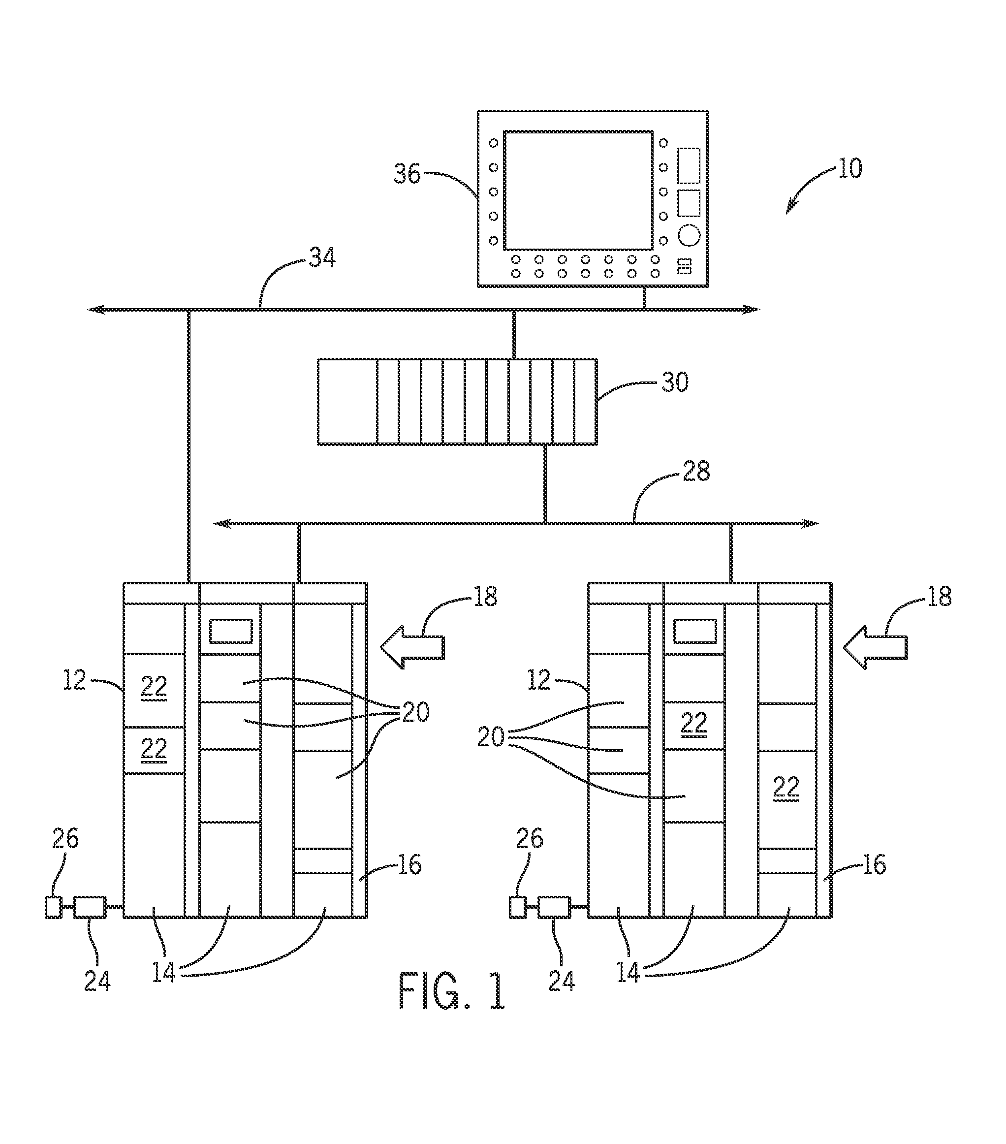 Electrical component remote temperature monitoring system and method