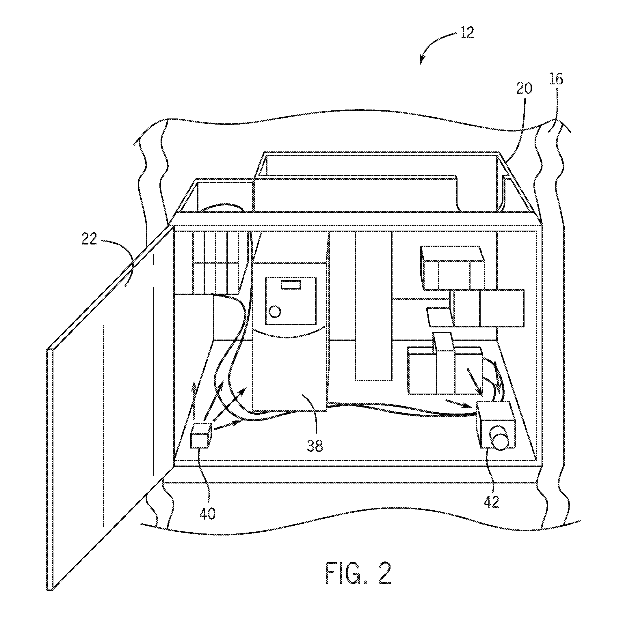 Electrical component remote temperature monitoring system and method