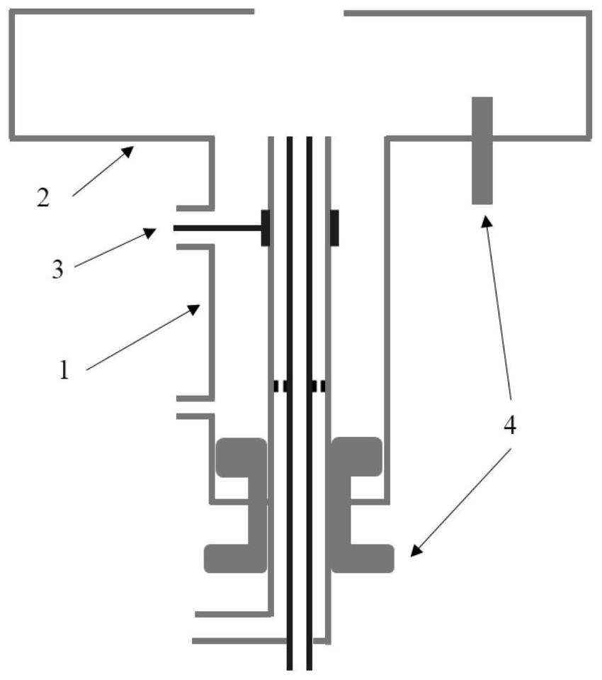 Microwave plasma torch device with double microwave resonant cavities and use method of microwave plasma torch device