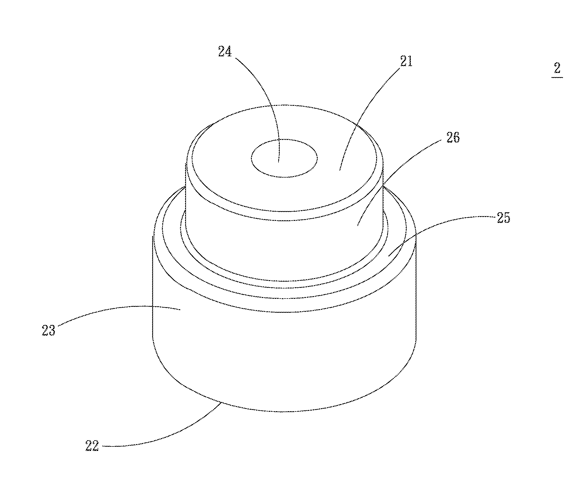 Oil-retaining bearing and fixing structure thereof