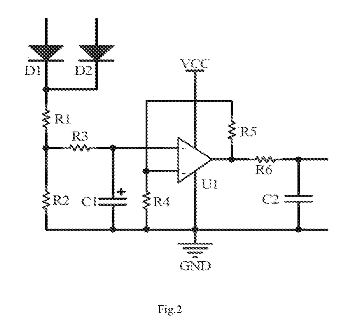 Kind of pulse width dimming control circuit for LED phase cut dimming power supply