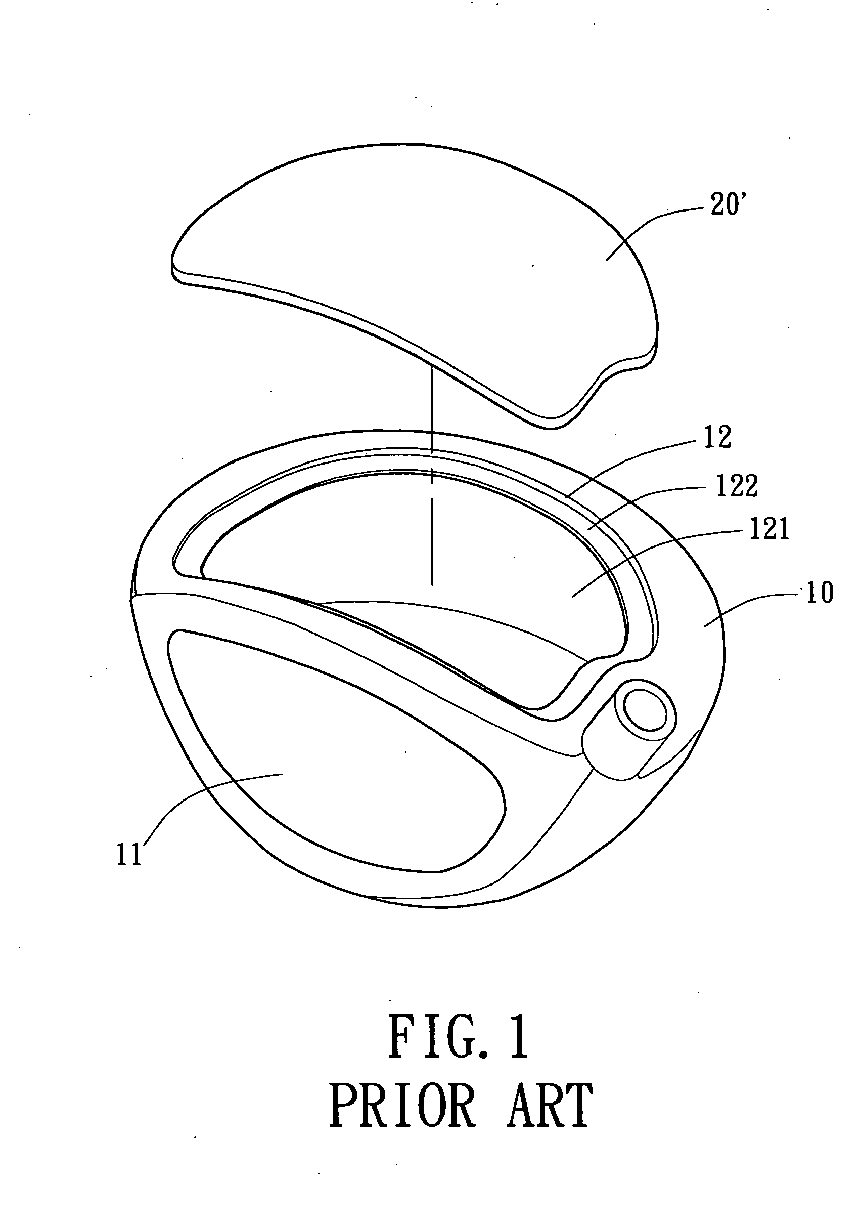 Golf club head and composite plate therefor