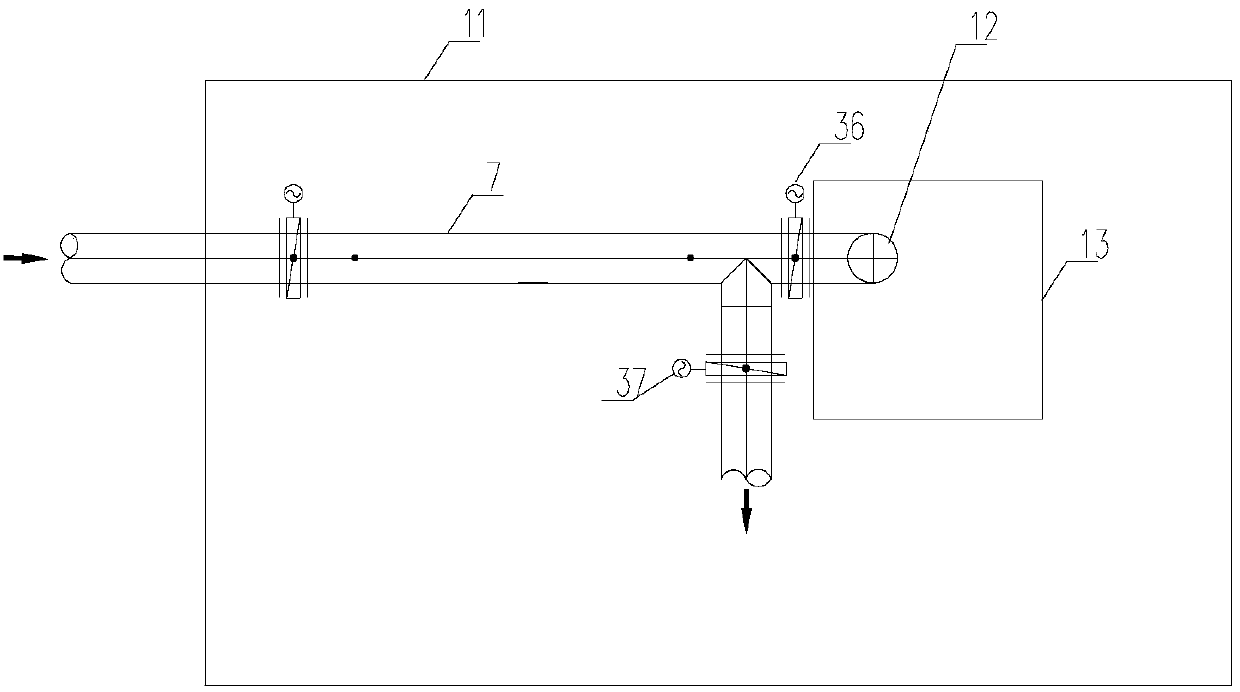 Anaerobic online acid washing device