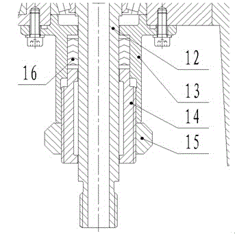 Core drilling machine power head capable of keeping off opening orifice