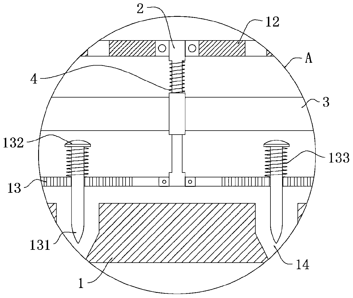 Anti-blocking massage shower head