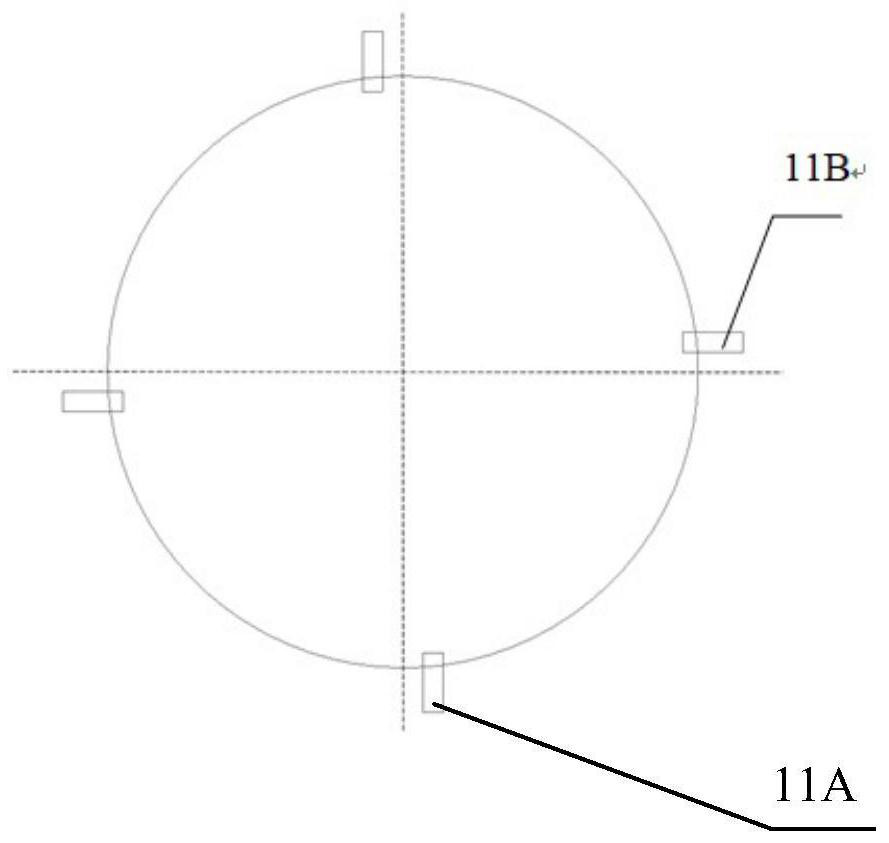 High-efficiency coal gasification reaction device and high-efficiency coal gasification reaction method