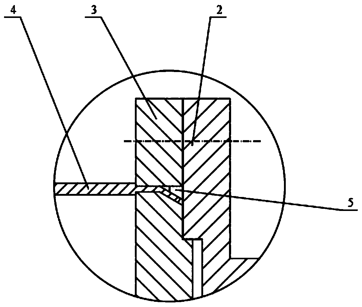 Axial rod piece elastic coupling